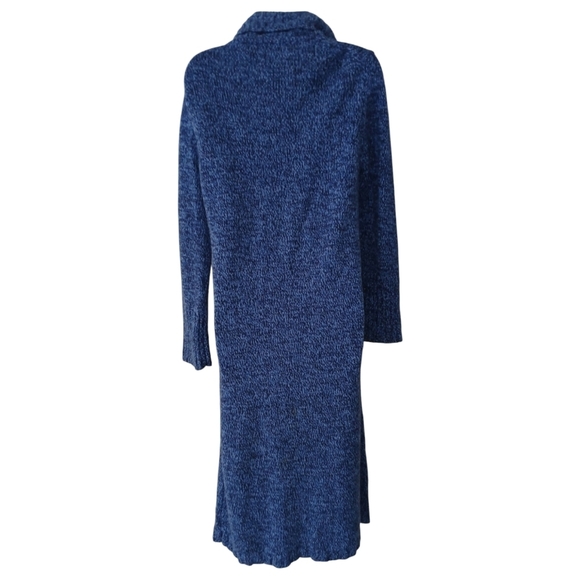 Vintage Blue Knit Cardigan Sweater Button Up Small - Picture 3 of 3